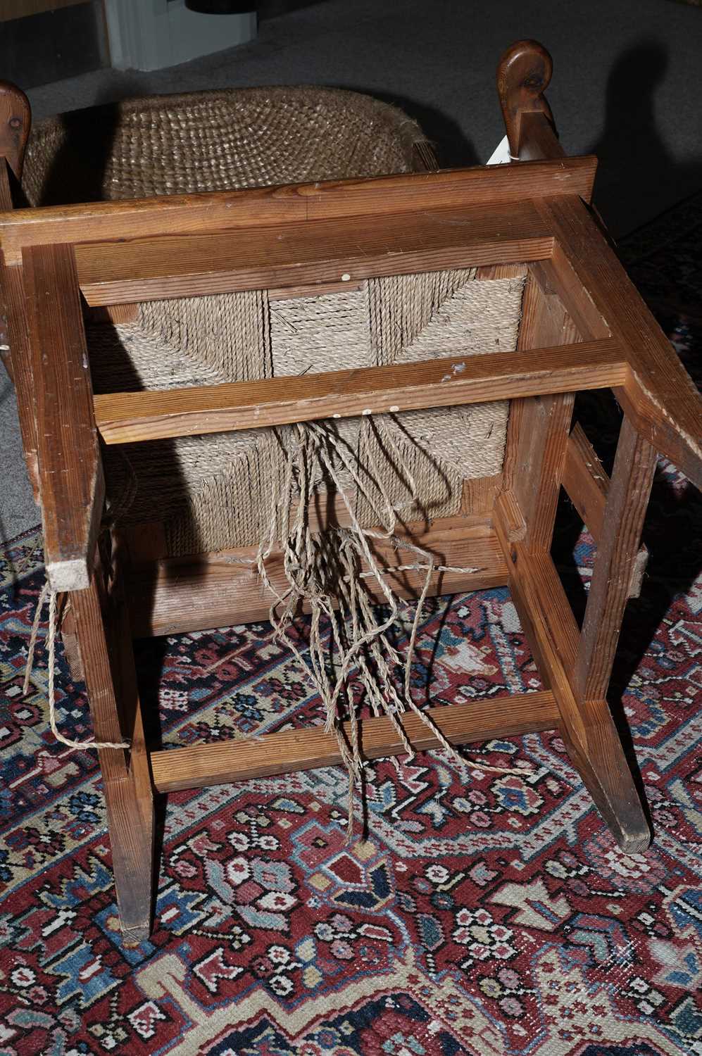 Robert Harcus Towers: A late 20th Century pine Orkney chair - Image 20 of 22
