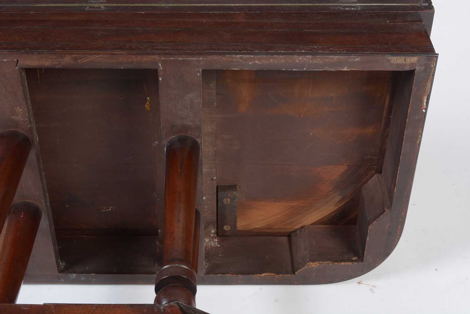 A Regency inlaid mahogany and rosewood crossbanded card table - Image 15 of 18