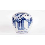 Chinese blue and white ginger jar