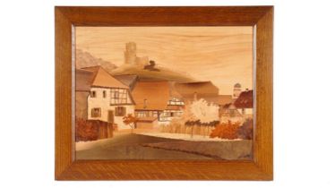 Spindler - Kaysersberg | marquetry inlaid wooden panel