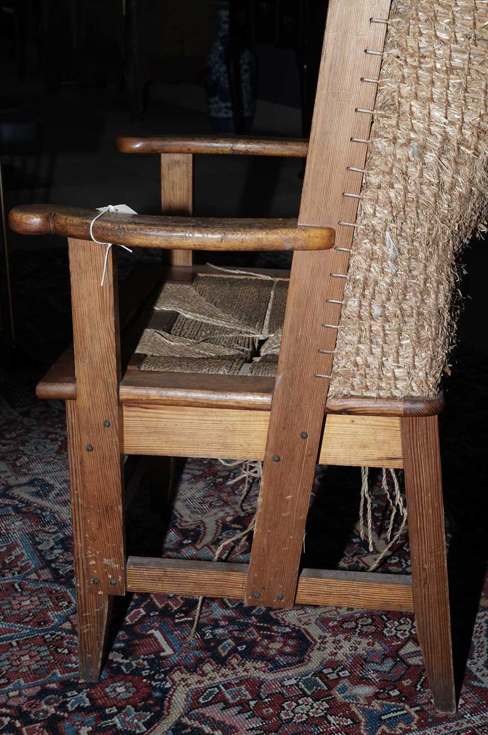 Robert Harcus Towers: A late 20th Century pine Orkney chair - Image 17 of 22