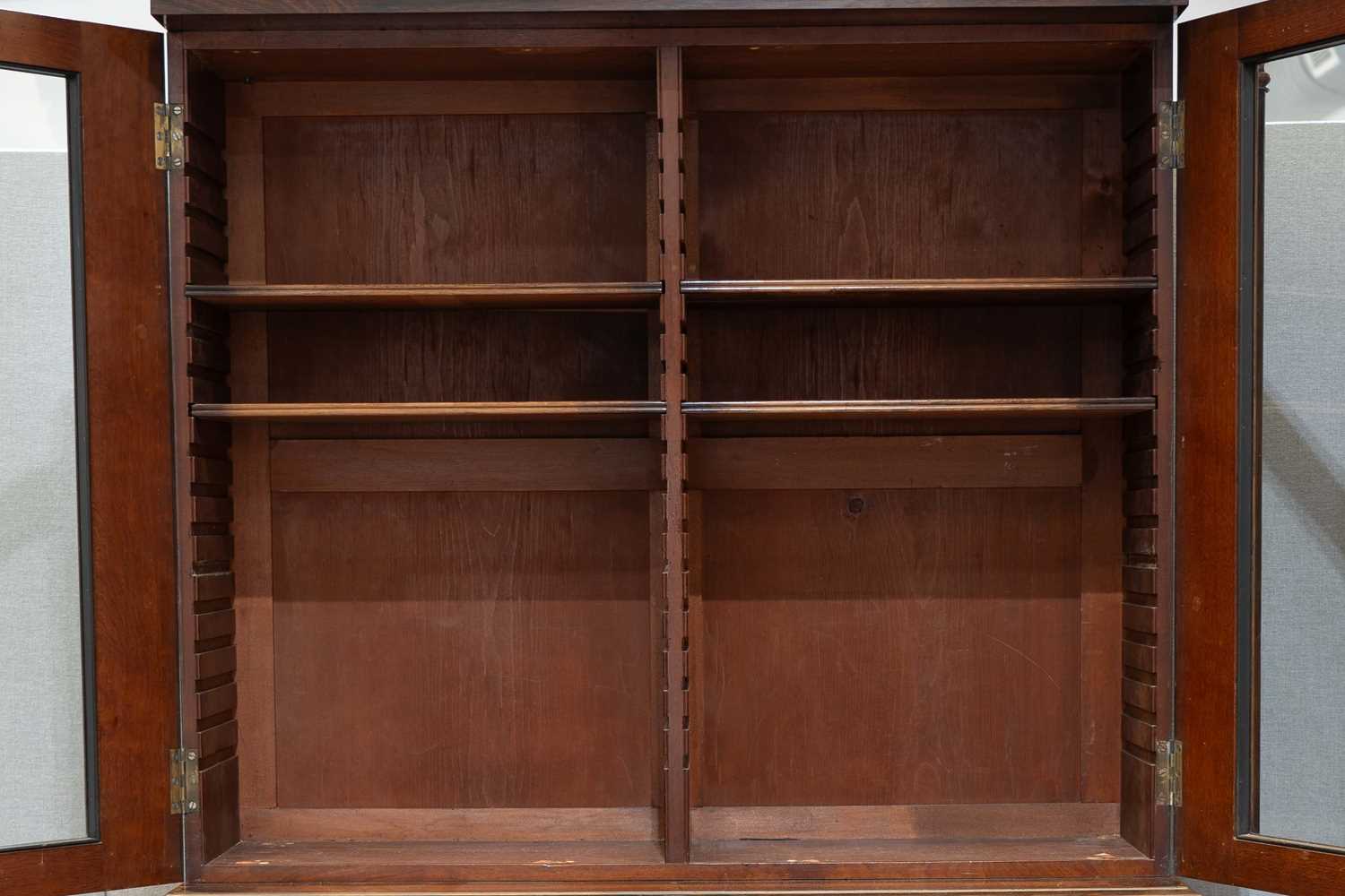 A Victorian rosewood bookcase - Image 2 of 2