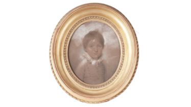 Late 18th Century British School - Portrait of a Young Boy Called George Richmond | pastel
