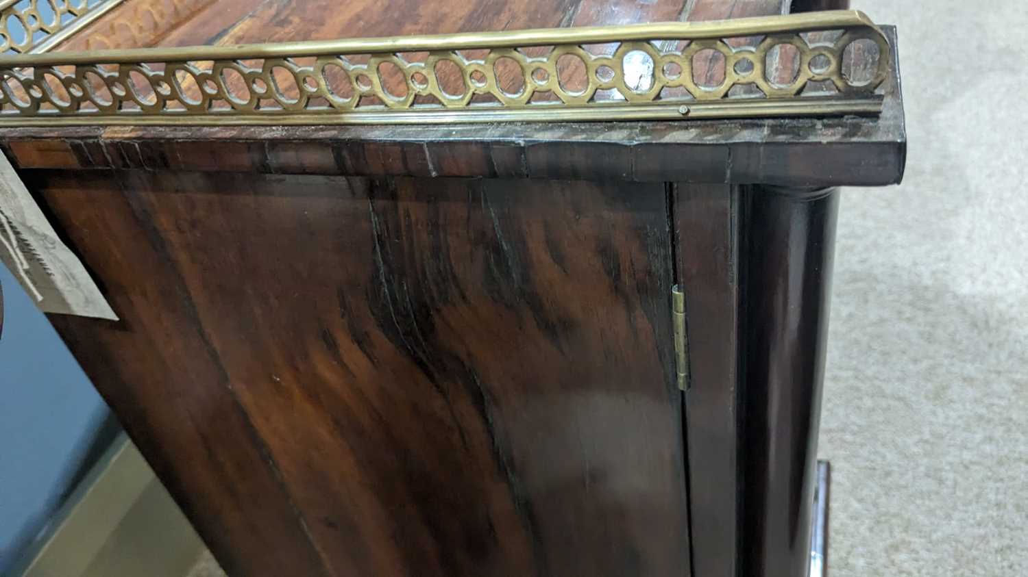 A Regency rosewood cabinet - Image 8 of 12