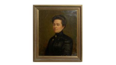 A. C. Grandemange - Portrait of a Lady | oil