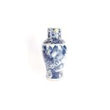 Chinese blue and white vase