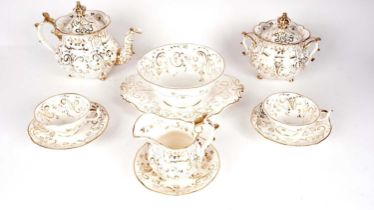 Rockingham part tea service