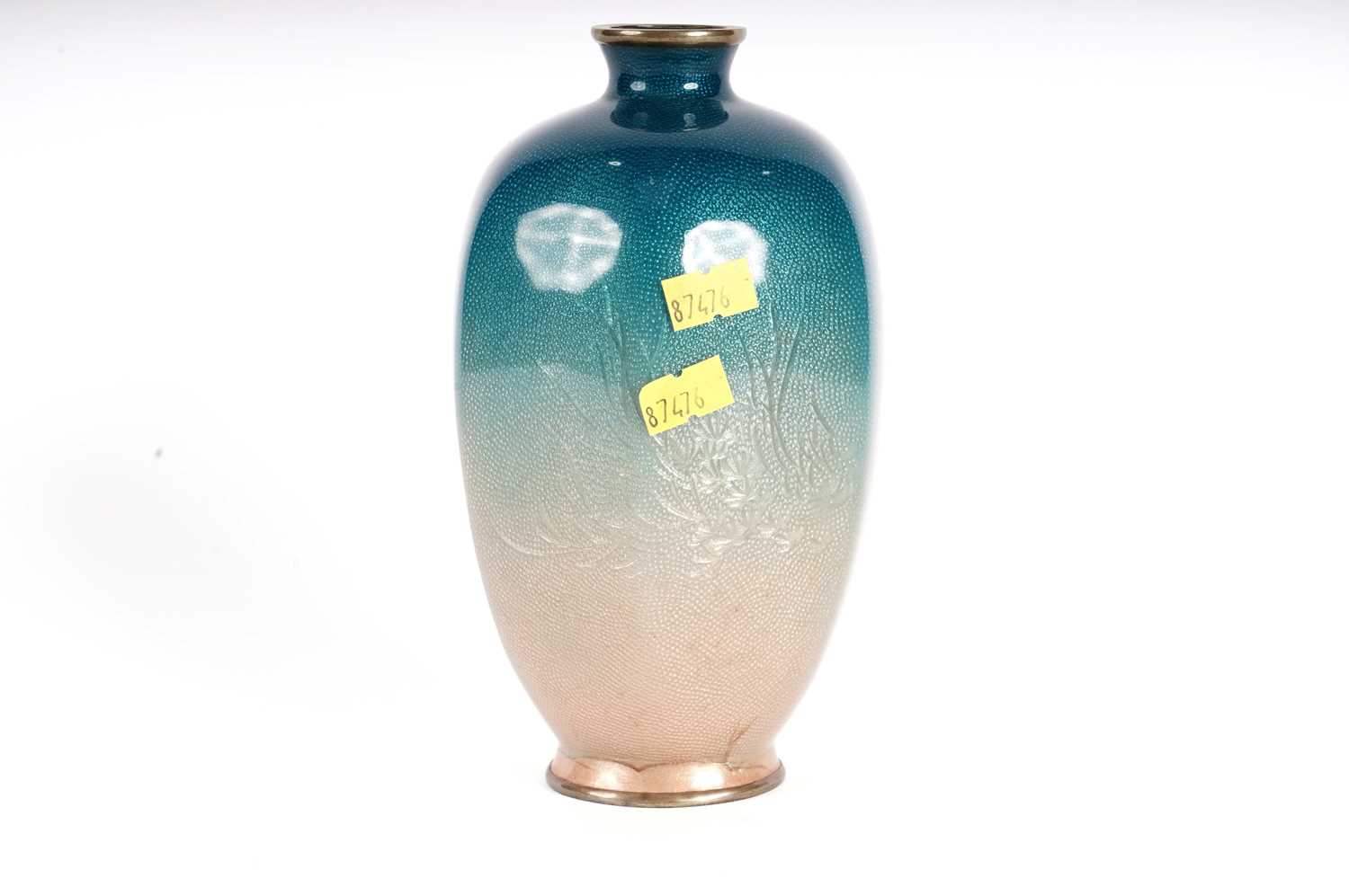 Japanese Ginbari Vase - Image 5 of 6