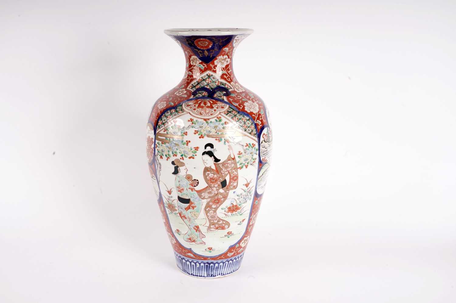 19th-century Japanese Imari vase - Image 5 of 6