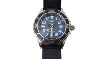 Breitling Superocean Chronometer: a stainless steel cased automatic wristwatch