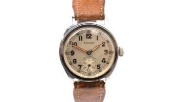 Timor Army Trade Pattern: a steel cased manual wind military wristwatch