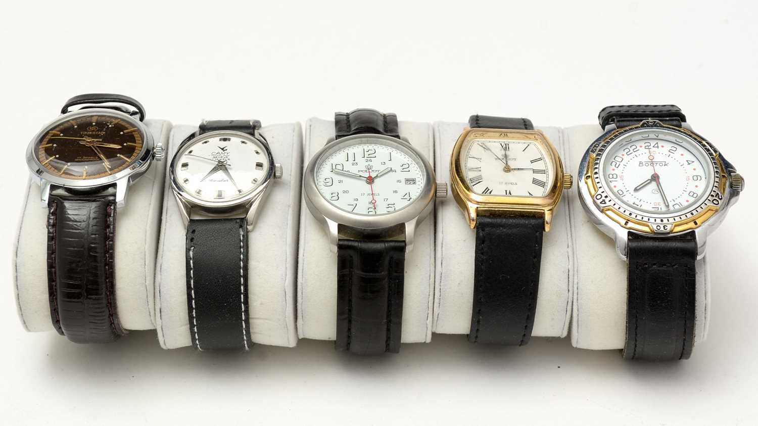 Five wristwatches of Russian and other makers - Image 13 of 13