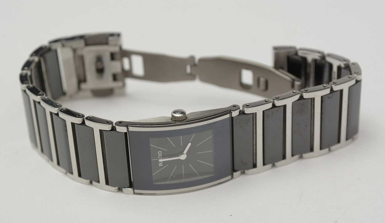 Rado Diastar: a steel and black ceramics cased wristwatch - Image 4 of 6