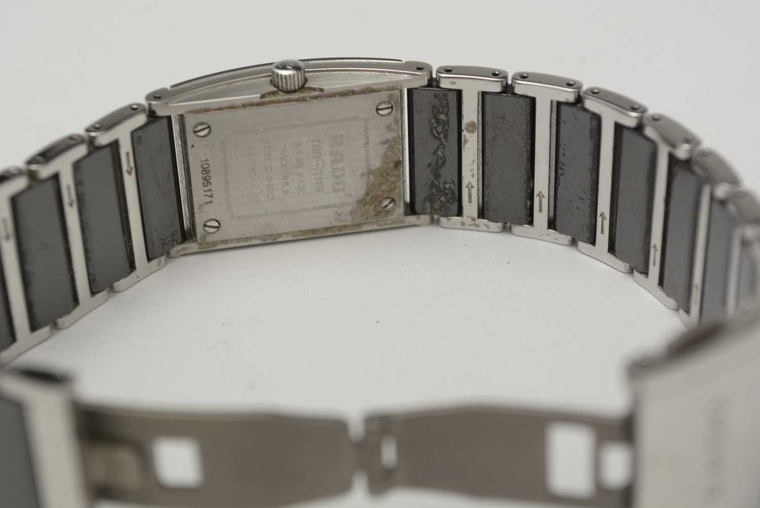 Rado Diastar: a steel and black ceramics cased wristwatch - Image 5 of 6