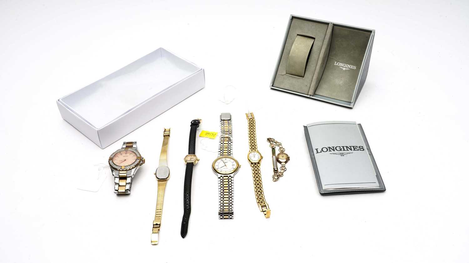 A selection of gold and other wrist watches
