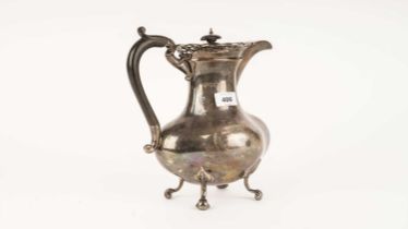 A silver hot water jug, by James Deakin & Sons