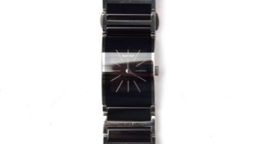 Rado Diastar: a steel and black ceramics cased wristwatch