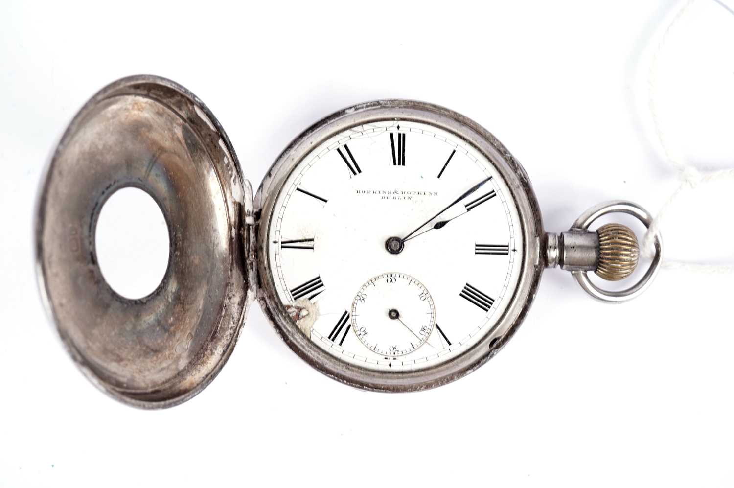 Two Victorian silver pocket watches - Image 5 of 10