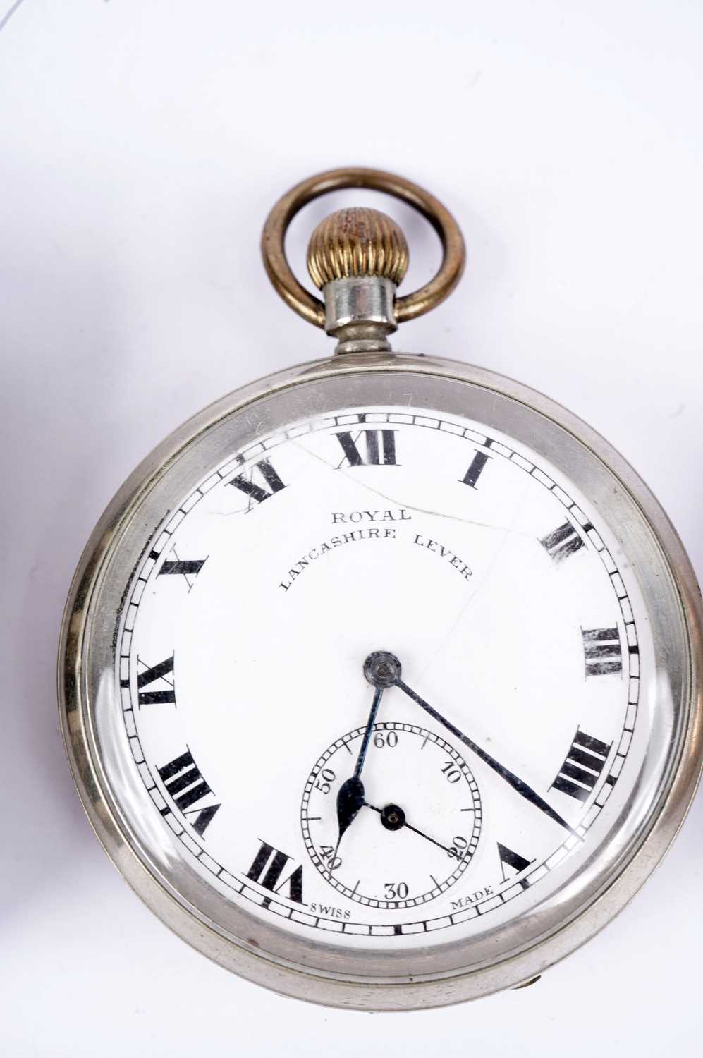 Four open face pocket watches - Image 3 of 6