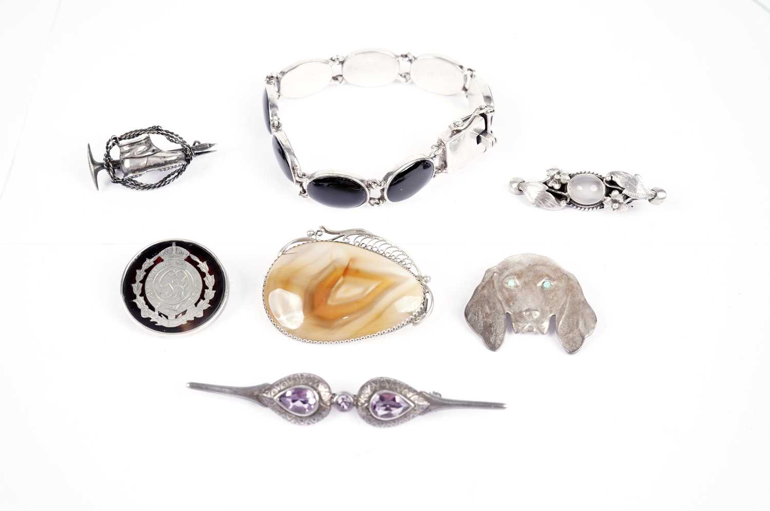 Silver and white metal jewellery