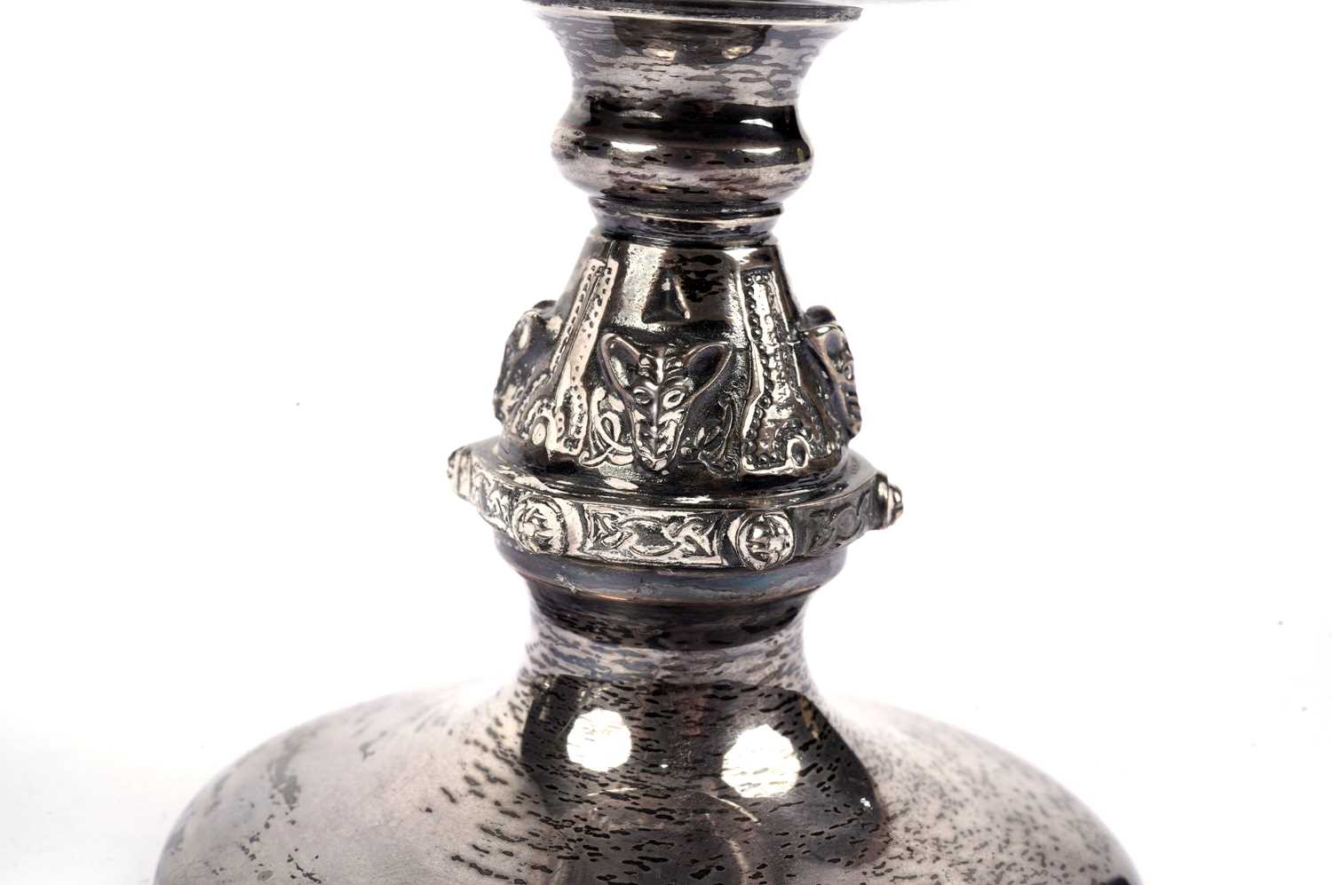 A Lindisfarne silver chalice, by Reid & Sons - Image 2 of 3