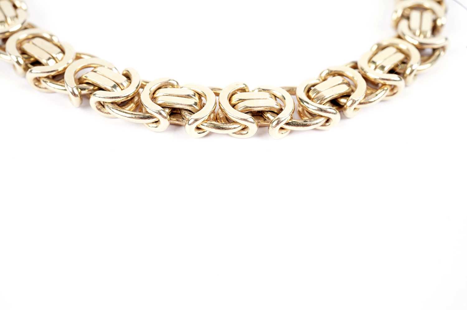 An Italian yellow gold bracelet - Image 2 of 3