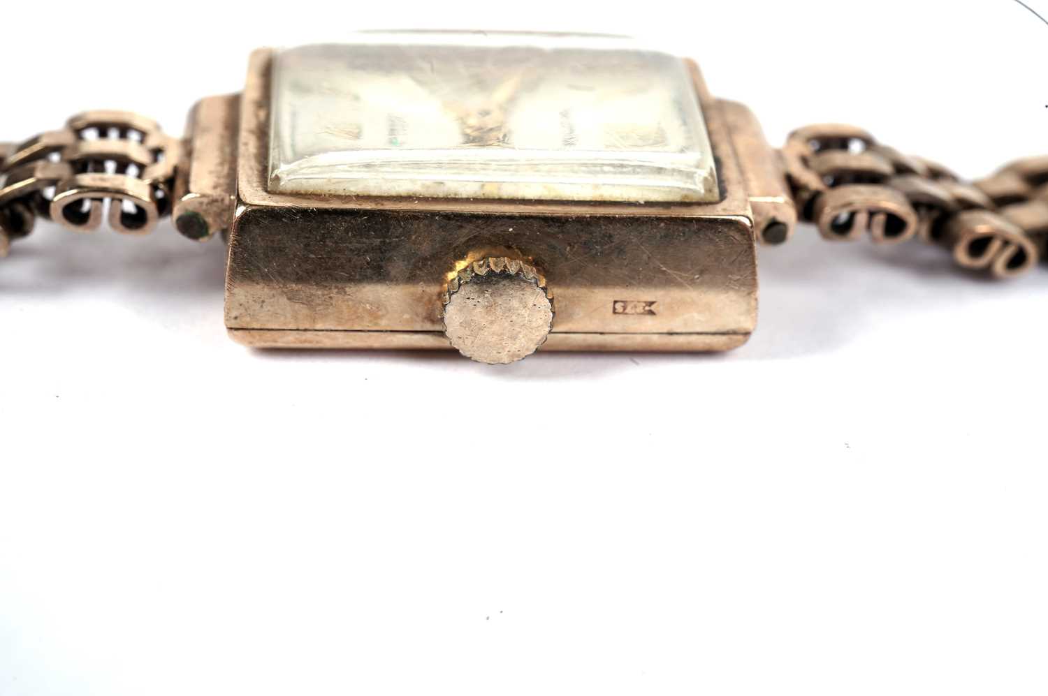 A 9ct gold Rotary watch, gold signet ring, and yellow-metal bar brooch - Image 6 of 6