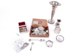 A selection of silver and jewellery