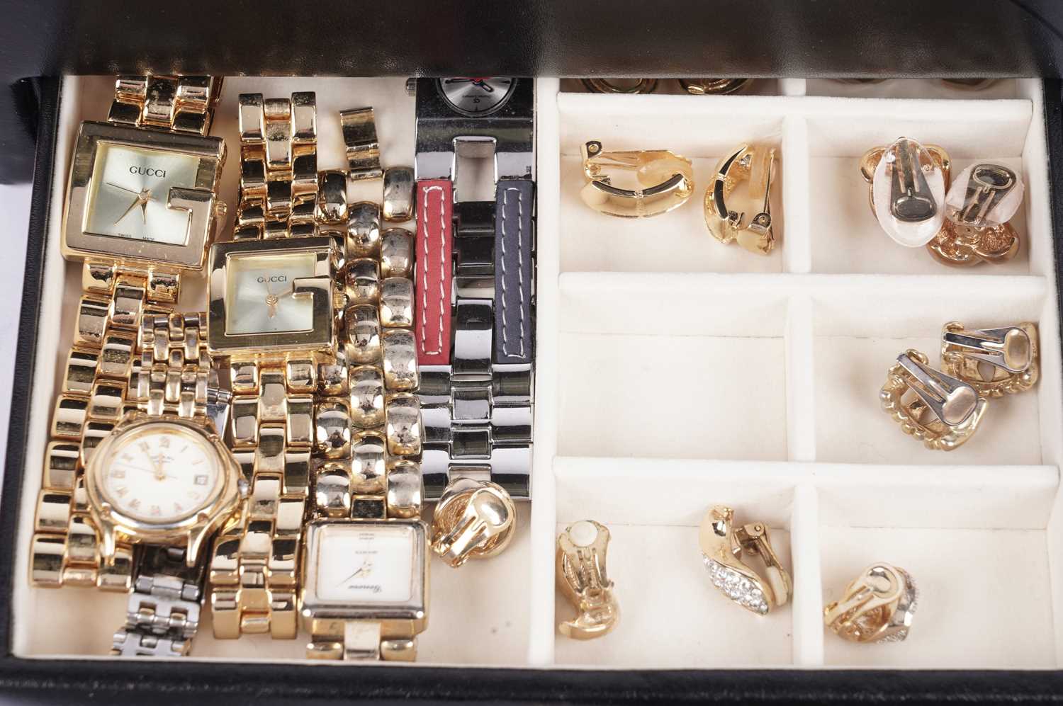 A collection of costume jewellery, cocktail watches and wristwatches - Image 6 of 6
