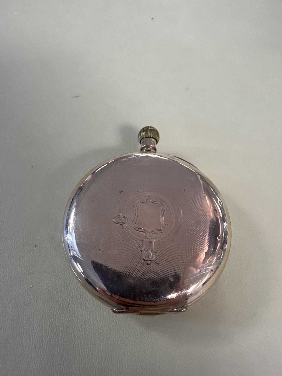 A 9ct gold cased open-faced pocket watch - Image 6 of 10