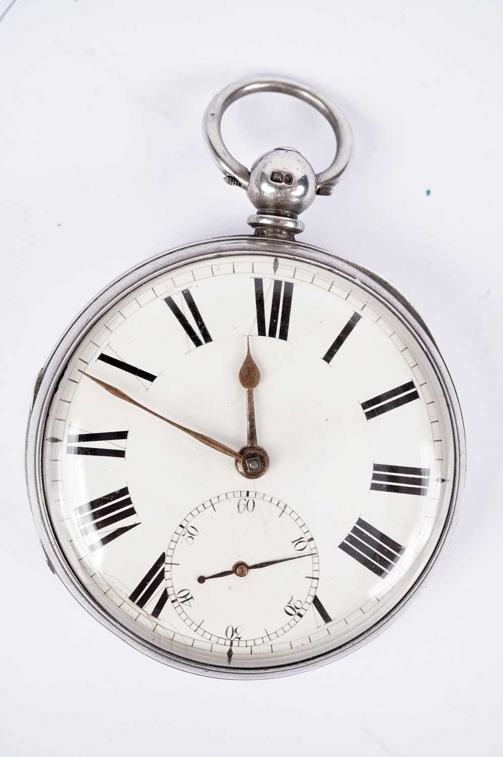 Two Victorian silver pocket watches - Image 2 of 10