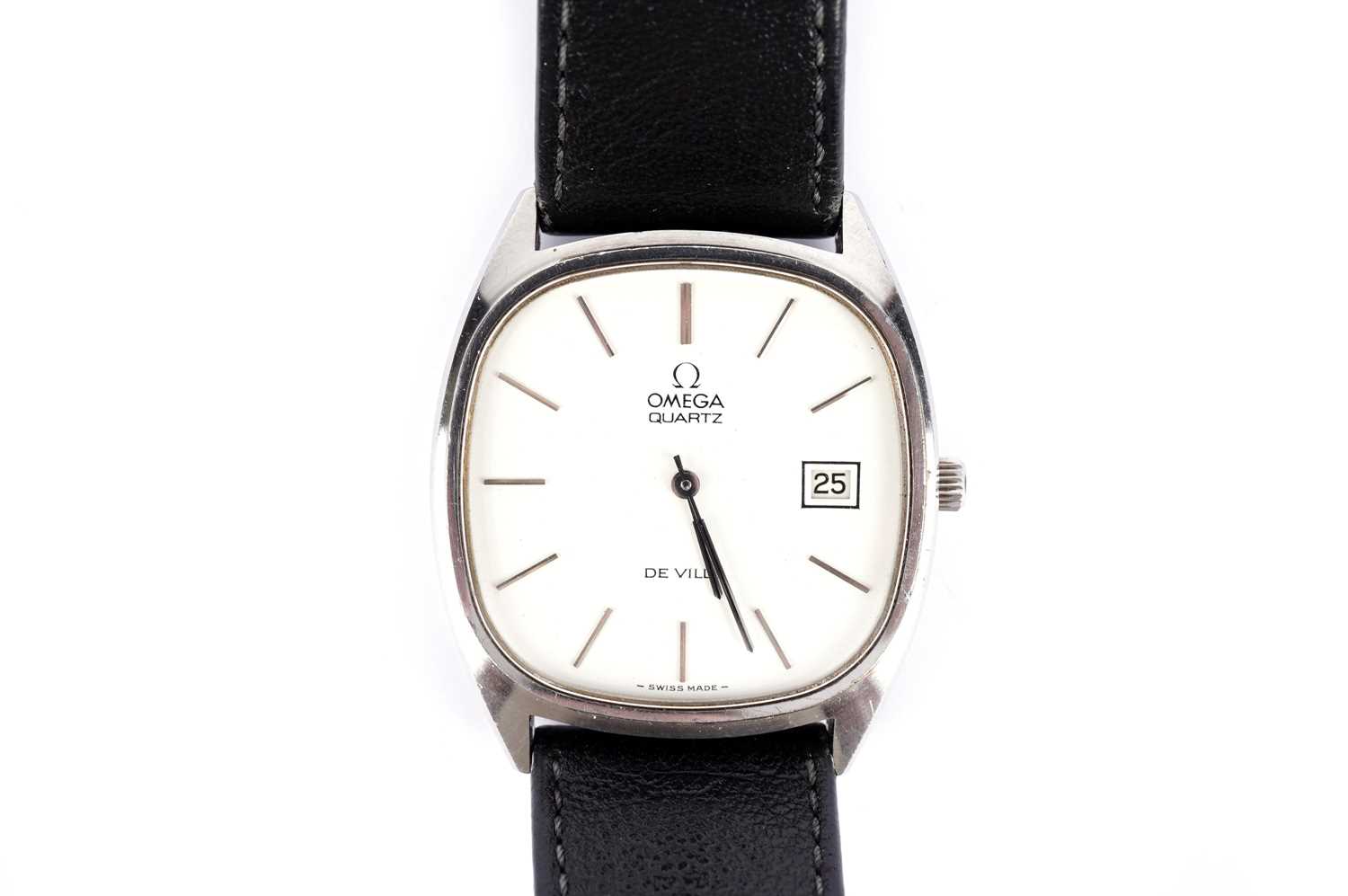An Omega De Ville stainless steel cased quartz wristwatch - Image 3 of 7