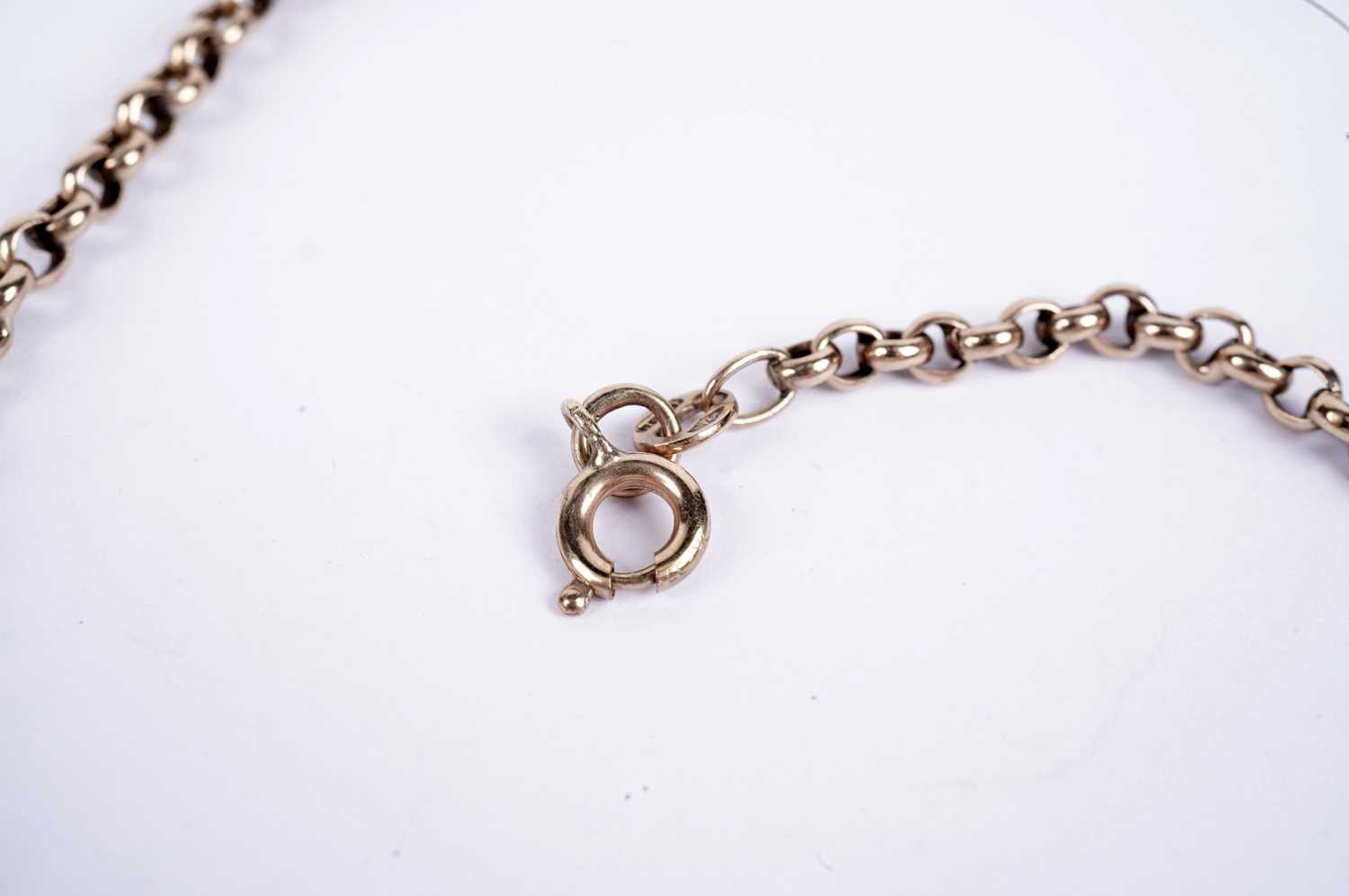 Two 9ct gold necklaces - Image 3 of 4