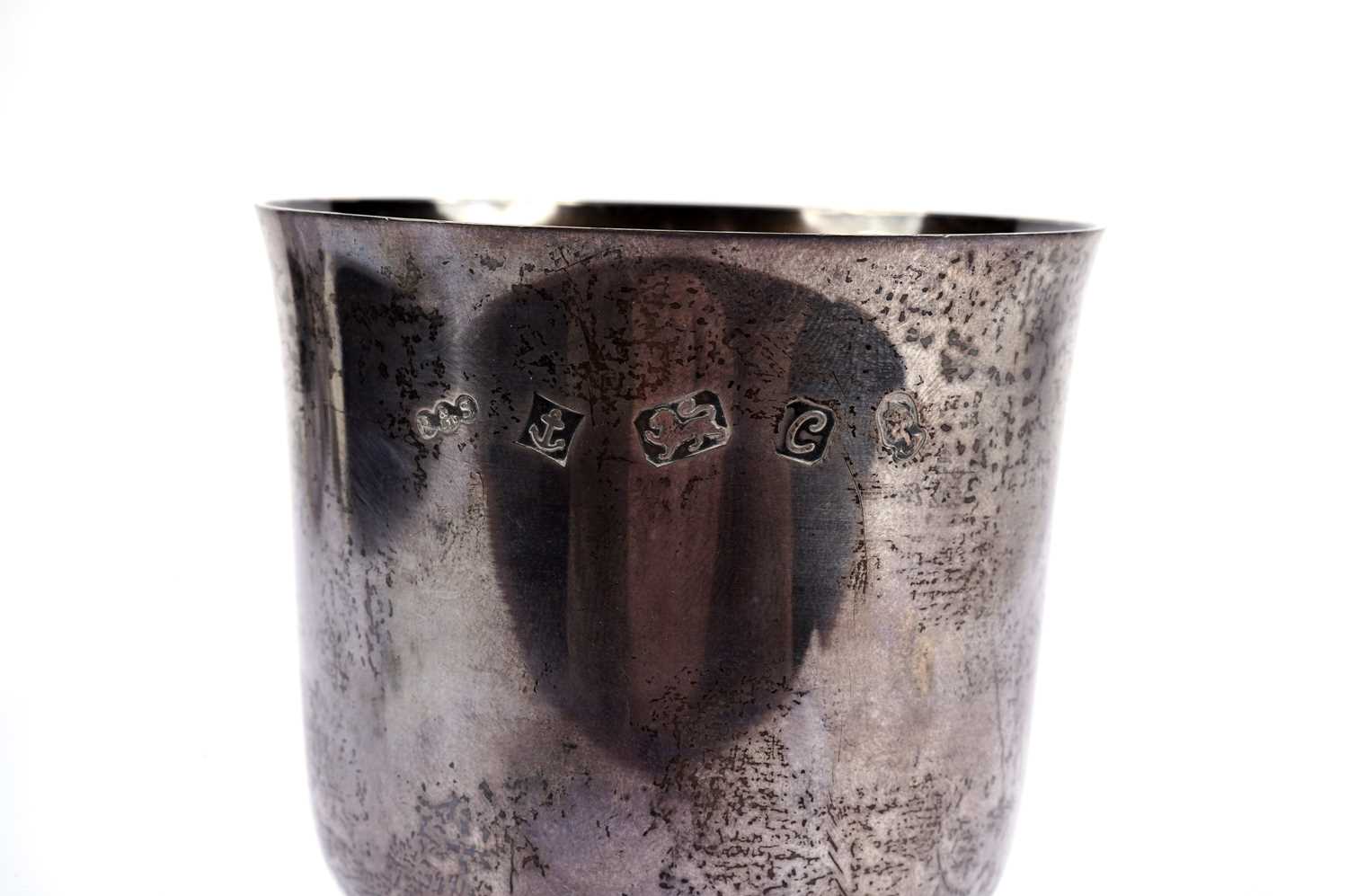 A Lindisfarne silver chalice, by Reid & Sons - Image 3 of 3