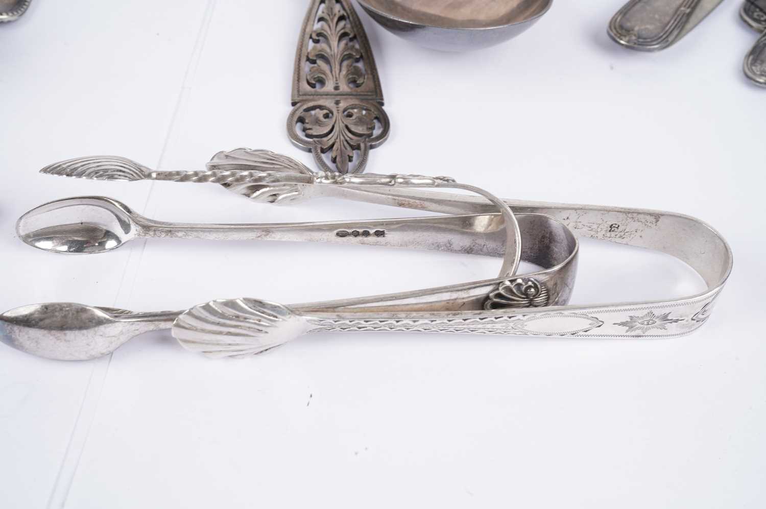 A selection of silver and silver plated cutlery - Image 8 of 8