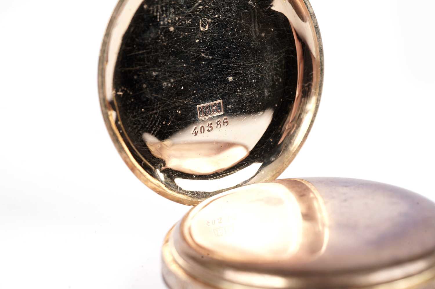 A Victorian yellow gold open face pocket watch - Image 4 of 4