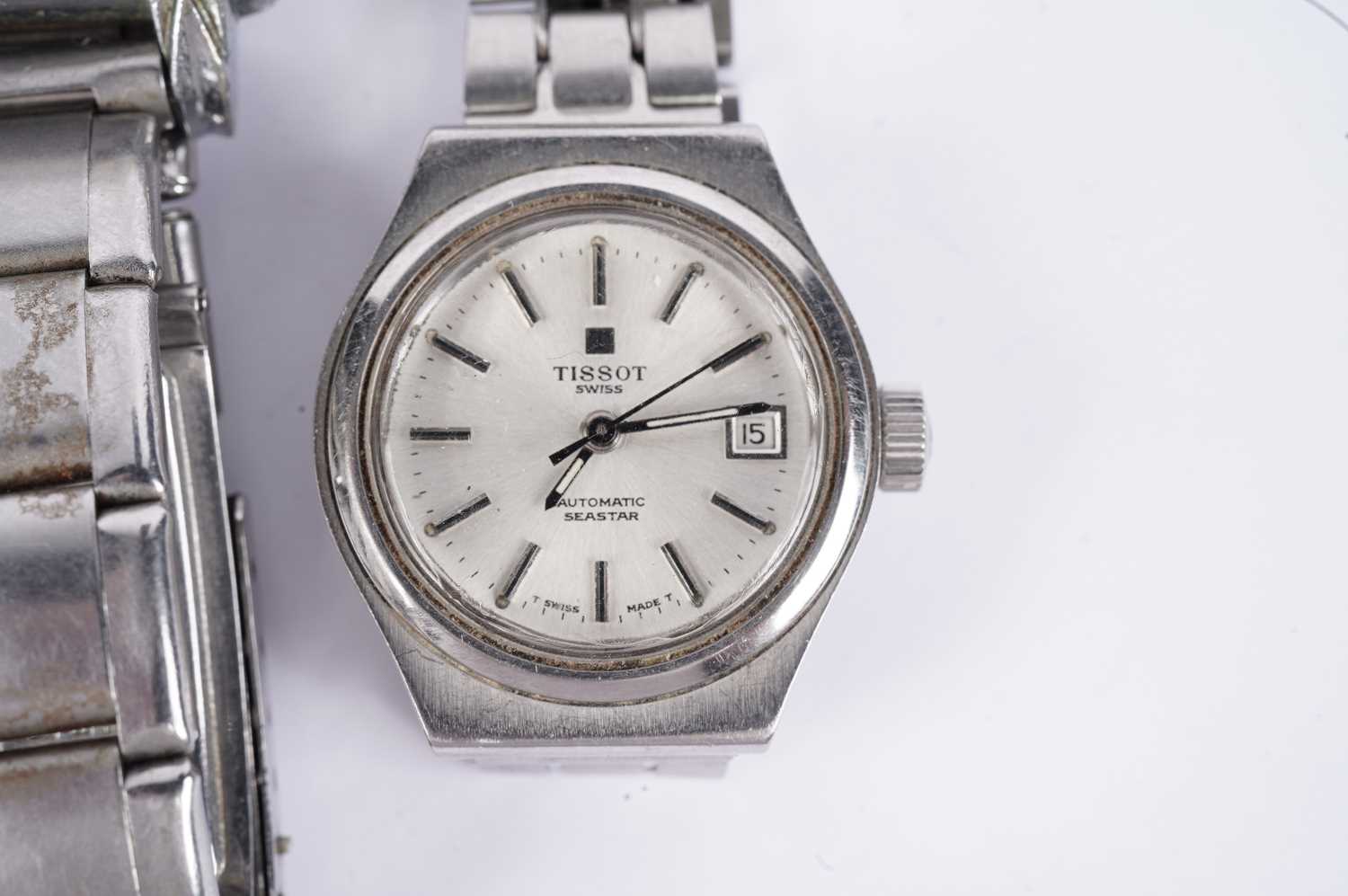 Two Tissot watches; a Rotary watch; and a gold Accurist watch - Image 3 of 5