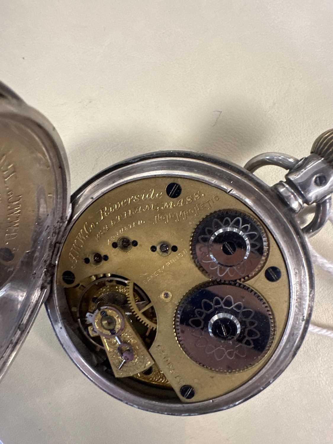 Two Victorian silver pocket watches - Image 9 of 10