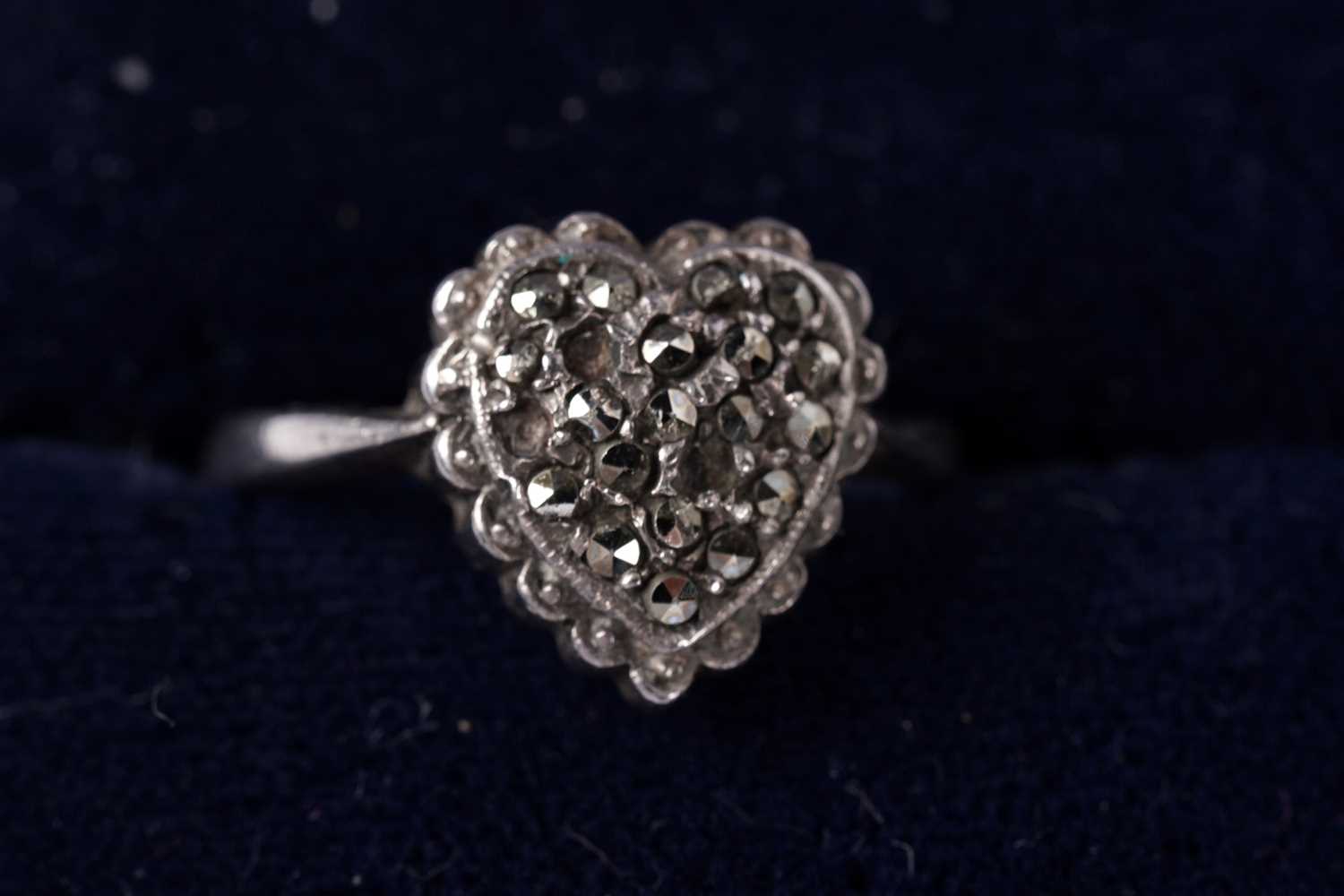 A collection of marcasite jewellery - Image 4 of 7