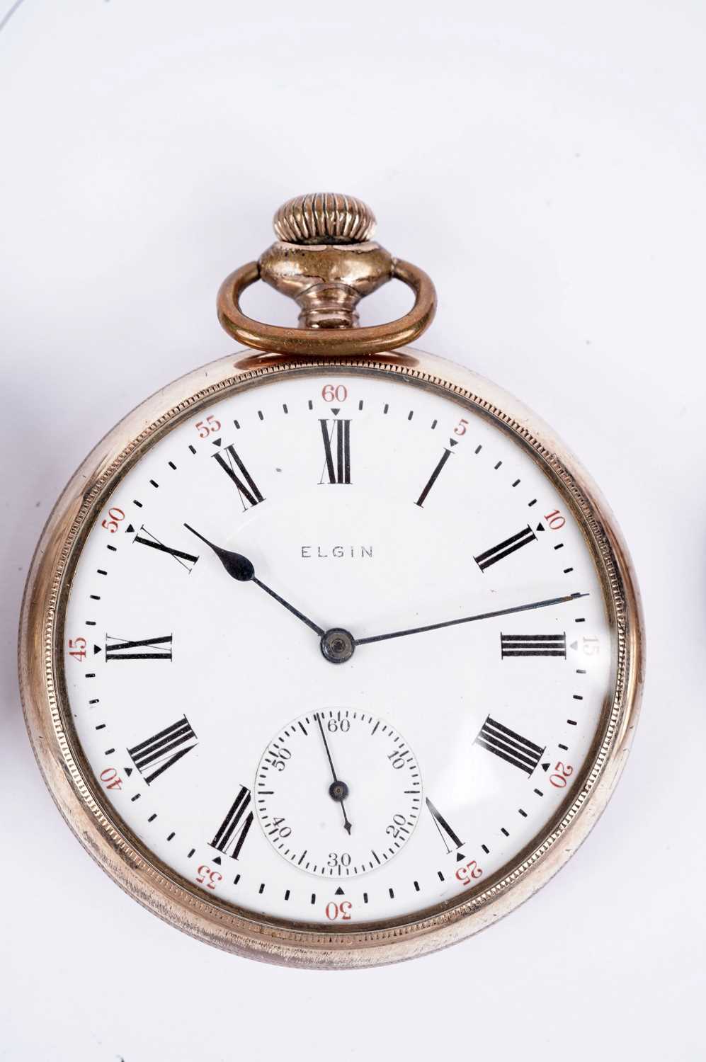 Four open face pocket watches - Image 4 of 6