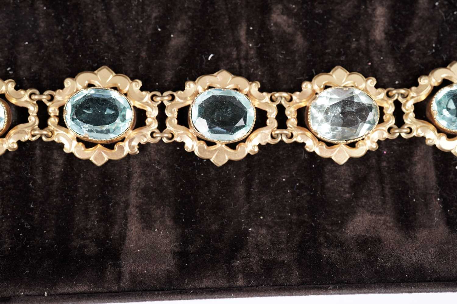 A Victorian paste bracelet - Image 5 of 5