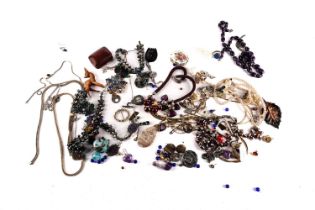 A selection of costume jewellery