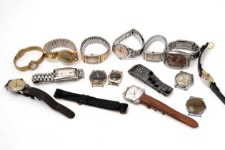 A selection of non-running wristwatches, various makers