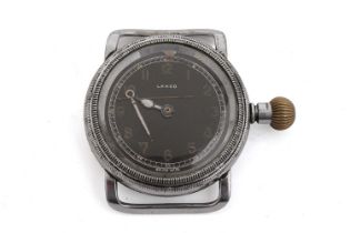 A First World War period Lanco military pilot's wristwatch