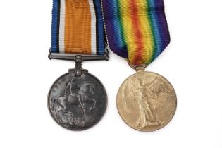A pair of First World War General Service medals