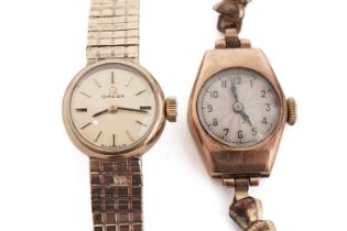 A cocktail watch and pocket watch