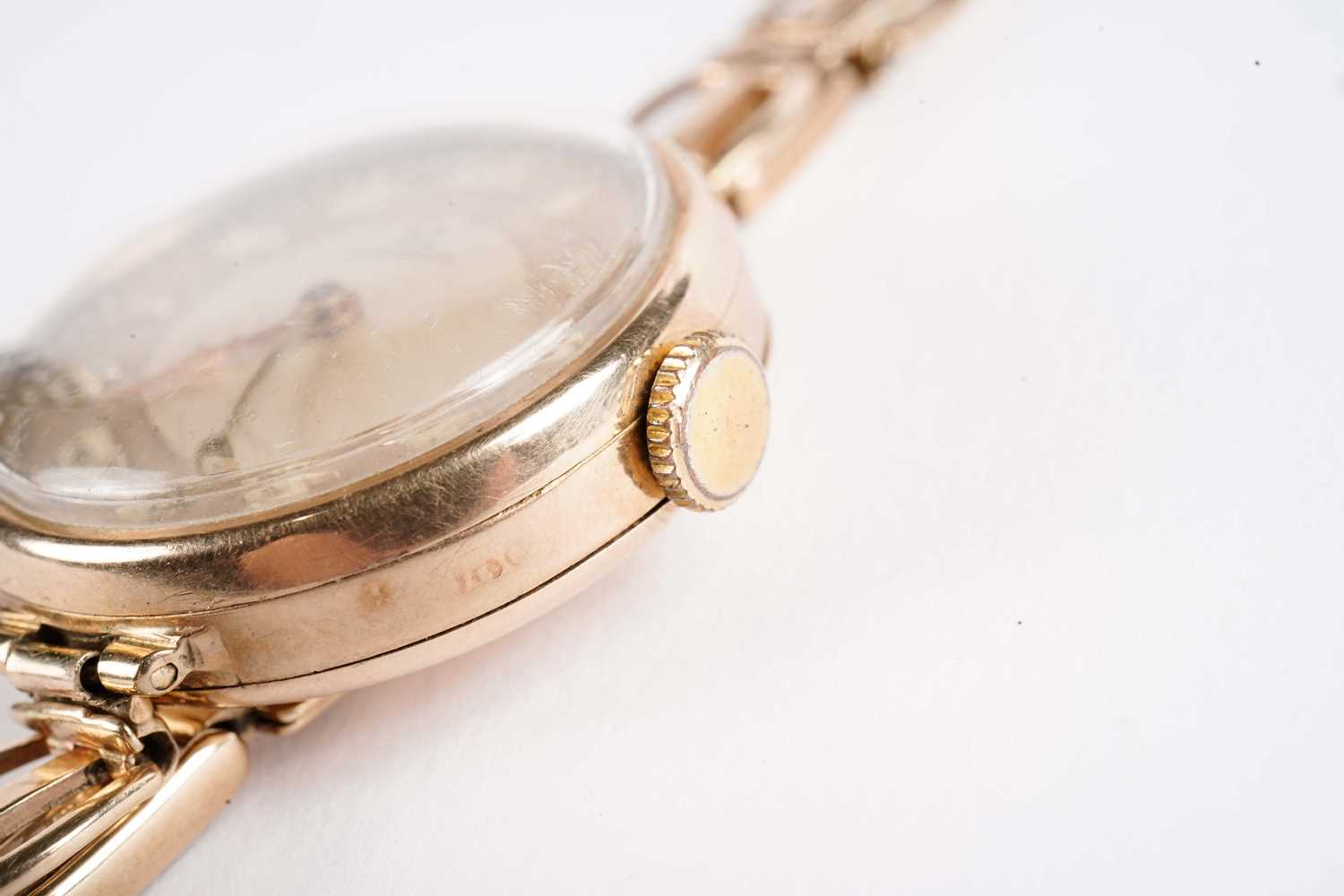 A gold Art Deco Omega cocktail watch - Image 2 of 7