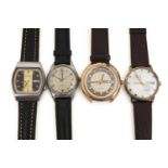 Four automatic wristwatches