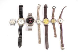 A collection of wristwatches