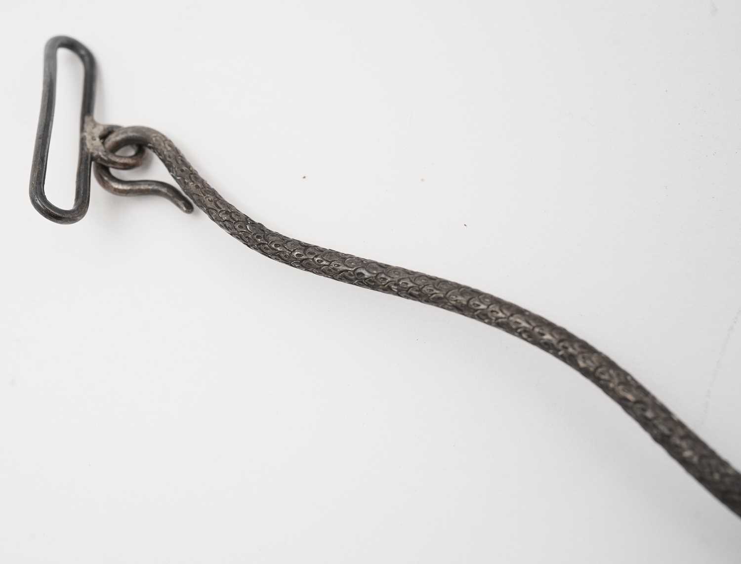 A pair of eastern silver decorative hooks - Image 4 of 8